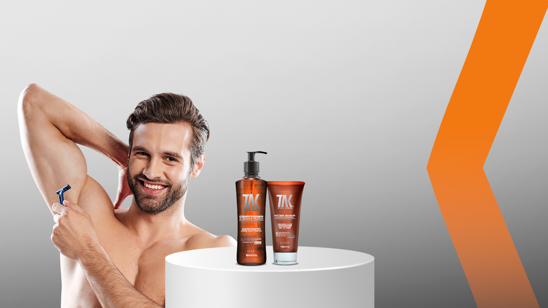 Modelo y Productos Tac For Men Modelo y Productos Tac For Men